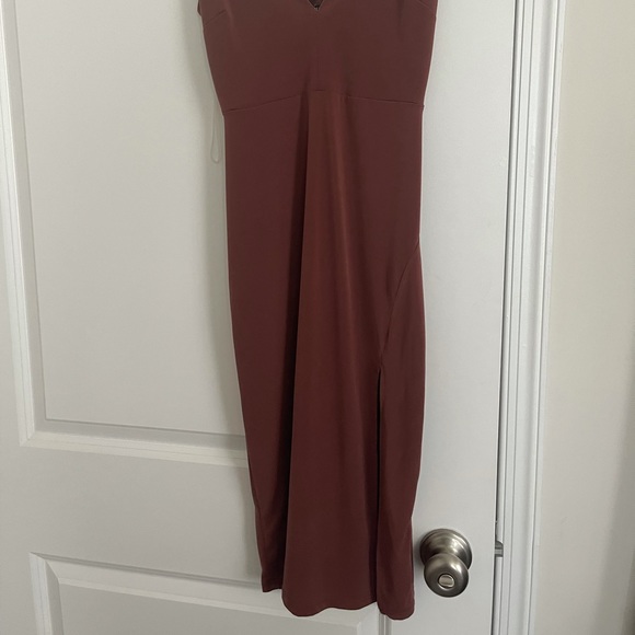 NWT FASHION NOVA “TILL I HEAR IT FROM YOU” SLIT DRESS - Picture 6 of 9